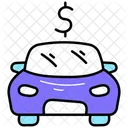 Auto Finance Loan Car Icon