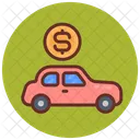 Auto Finance Vehicle Leasing Automobile Loaning Icon