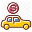 Auto Finance Vehicle Leasing Automobile Loaning Icon