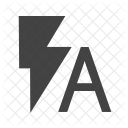 Auto Flash Icon