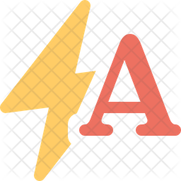 Auto Flash Icon