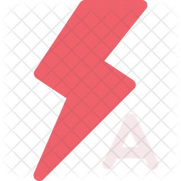 Auto flash Icon