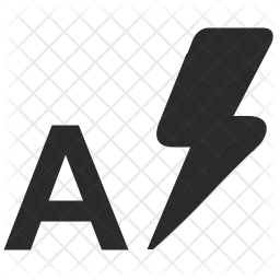Auto flash Icon