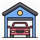 Auto Garage Car Parking Car Icon