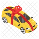 Auto Geschenk  Symbol