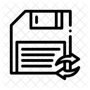 Auto Backup Data Icon