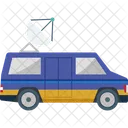Auto Broadcasting Dish Icon