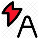 Auto Flash Automatic Icon