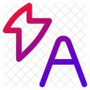 Auto Flash Automatic Icon