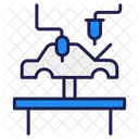 Auto Industry Artificial Intelligence Mechanic Robot Icon