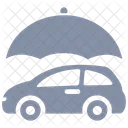 자동차 보험 보호 아이콘