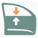 Auto Lift Glass Car Auto Icon