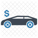 자동차 대출 자동차 금융 아이콘