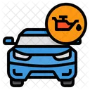 Auto Öldruck  Symbol