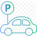 Parkplatzschild  Symbol