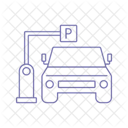 Parkplatzschild  Symbol