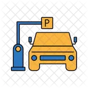 Parkplatzschild  Symbol