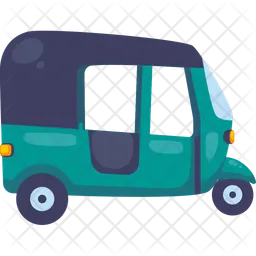 Auto rickshaw  Icono