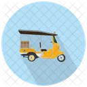 Auto Rickshaw Transport Tuk Tuk Icon