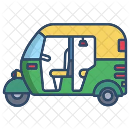 Auto Rickshaw  Icon