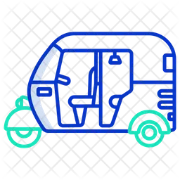 Auto rickshaw  Icono