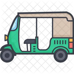 Auto Rickshaw  Icon