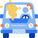 Auto roto  Icono
