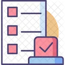Auto Task Task List Checklist Icon