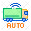 Electro Auto Truck Icon