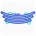 Autoaufhangung Stossdampfer Absorber Symbol