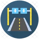 Strasse Autobahn Zeichen Icon