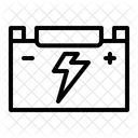 Akku Vibration Flamme Symbol