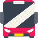 Autobus Rojo Viajar Icon