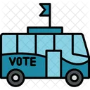 Autobús de votación  Icon