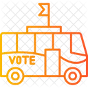 Autobús de votación  Icon