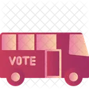 Autobús de votación  Icon