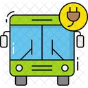 Autobús eléctrico  Icono