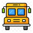 Autobus Educacion Escuela Icono