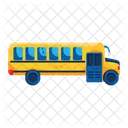 Autobus Escolar Transporte Escolar Autobus Icon