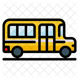 Bus scolaire  Icône