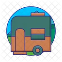 Campervan Transporte Veiculo Icon