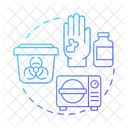 Infection Waste Sterilization Icon