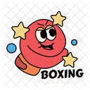 Boxe Sport Combat Icône