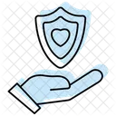 Autoconfianca Cor Sombra Icone Linha Fina Icon