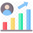 Crecimiento Personal Evolucion Negocios Y Finanzas Icono