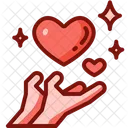 Manos Familia Mano Corazon Icon