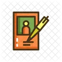 Autogrammsammler  Symbol