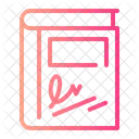 Autograph Writer Signature Icon