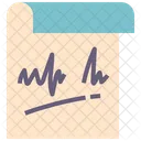 Autographed signature  Icon