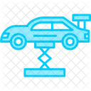 Auto heben  Symbol